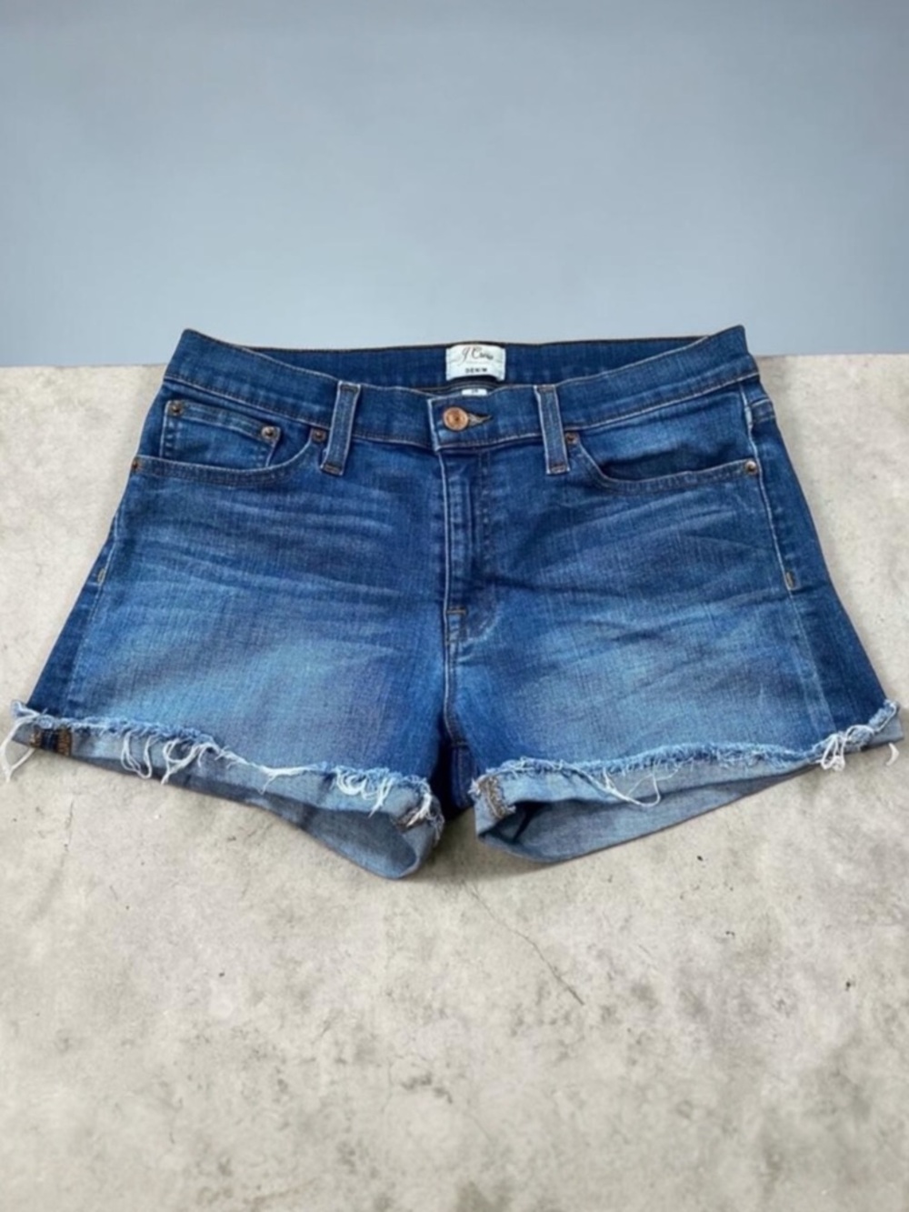 J. Crew Blue Jean Shorts